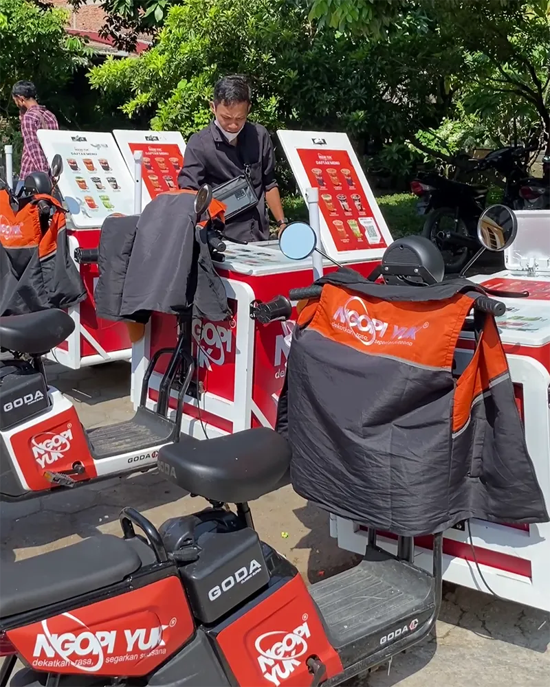 Paket kopi sepeda keliling Paket kopi sepeda keliling
