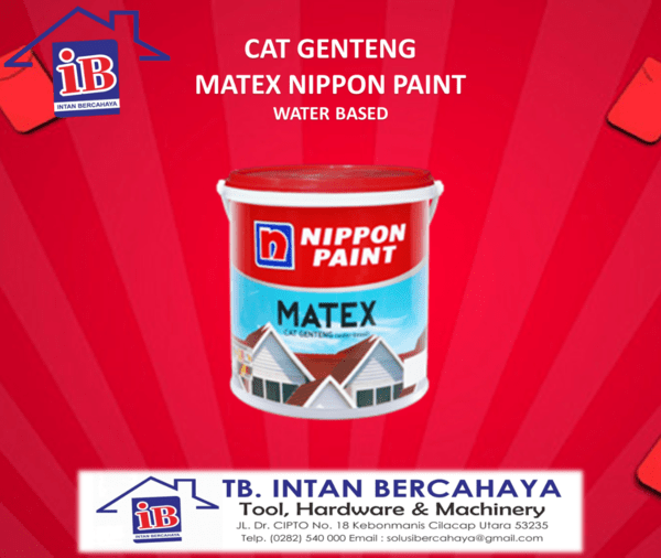  CAT  GENTENG  MATEX NIPPON  PAINT  2 5L