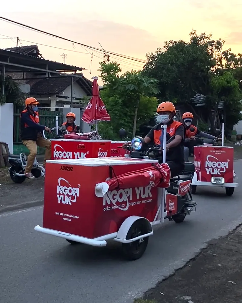 Kopi Keliling Lebih Fleksibel dan Minim Risiko